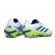 Adidas Predator 26 Elite Low FG Bianco Blu