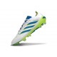Adidas Predator 26 Elite Low FG Bianco Blu