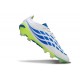 Adidas Predator 26 Elite Low FG Bianco Blu