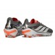 Adidas Predator 26 Elite Low FG Ferro Metallizzato Zero Metallico Rosso Lucido