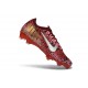 Nike Air Zoom Mercurial Vapor XVI Elite FG Rosso Argento