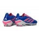 Adidas Predator 26 Elite Low FG Blu Rosa