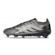 Adidas Predator 26 Elite Low FG Grigio Argento