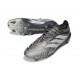 Adidas Predator 26 Elite Low FG Grigio Argento