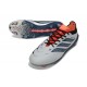 Adidas Predator 26 Elite Low FG Grigio Nero Rosso