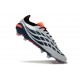 Adidas Predator 26 Elite Low FG Grigio Nero Rosso