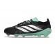 Adidas Predator 26 Elite Low FG Nero Bianco Verde