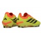 Adidas Predator 26 Elite Low FG Giallo Nero Rosso