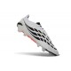 Adidas Predator 26 Elite Low FG Bianco Rosso Nero