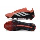 Scarpe da Calcio Adidas Predator Elite L FG Arancione Nero Bianco