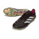 Scarpe da Calcio Adidas Predator Elite L FG Nero Bianco Oro