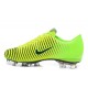 2016 Scarpe Calcio - Nike Mercurial Vapor XI FG Verde Nero