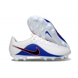 Scarpe da Calcio Nike Tiempo Maestro Elite FG Bianco Blu Rosa