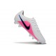 Scarpe da Calcio Nike Tiempo Maestro Elite FG Bianco Blu Rosa