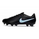 Scarpe da Calcio Nike Tiempo Maestro Elite FG Nero Blu Ghiaccio