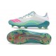 Scarpe da Calcio adidas F50 Elite FG X Messi Ftwr Bianco Rosa Lucido Vert