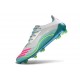 Scarpe da Calcio adidas F50 Elite FG X Messi Ftwr Bianco Rosa Lucido Vert