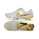 Scarpe da Calcio Nike Tiempo Maestro Elite FG Bianco Oro