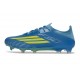 Scarpe da Calcio adidas F50 Elite FG MESSI Team Blu Royal Giallo Solare Semi Blu Burst