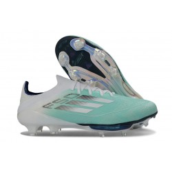 adidas Scarpe da Calcio F50 + FG Verde Bianco Argento