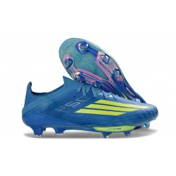 adidas Scarpe da Calcio F50 + FG Blu Giallo