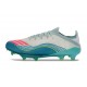 adidas Scarpe F50 + FG X Messi Ftwr Bianco Rosa Lucido Flash Acqua