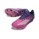 adidas Scarpe da Calcio F50 + FG X Lamine Yamal Rosa Viola Bianco
