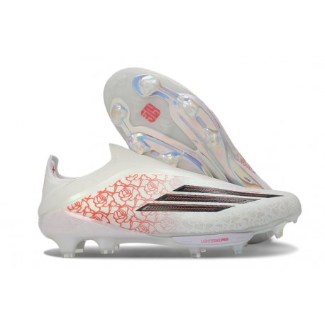 adidas Scarpa F50+ Senza Lacci FG x Lamie Yamal Bianco Nero Rosso