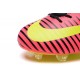 2016 Scarpe Calcio - Nike Mercurial Vapor XI FG Rosa Volt Nero