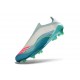 adidas Scarpa F50+ Senza Lacci FG X Messi Ftwr Bianco Rosa Lucido Flash Acqua