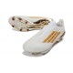 adidas Scarpa F50+ Senza Lacci FG Uomo Bianco Oro