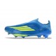 adidas Scarpa F50+ Senza Lacci FG MESSI Team Blu Royal Giallo Solare Semi Blu Burst