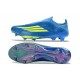 adidas Scarpa F50+ Senza Lacci FG MESSI Team Blu Royal Giallo Solare Semi Blu Burst