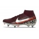 Nike Zoom Mercurial Superfly 10 Elite SG-Pro Borgogna Argento