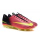 2016 Scarpe Calcio - Nike Mercurial Vapor XI FG Rosa Volt Nero