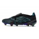 Adidas Predator Foldover Tongue Elite FG Nero Blu