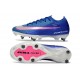 Nike Mercurial Vapor XVI Elite SG Boots Blu Racer Bianco