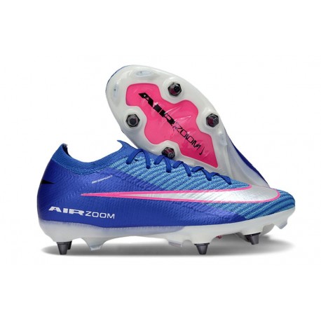Nike Mercurial Vapor XVI Elite SG Boots Blu Racer Bianco