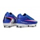 Nike Mercurial Vapor XVI Elite SG Boots Blu Racer Bianco