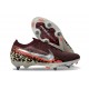 Nike Mercurial Vapor XVI Elite SG Boots United - Borgogna Argento Metallizzato Rosso Fossile
