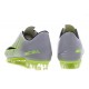 2016 Scarpe Calcio - Nike Mercurial Vapor XI FG Argenteo Nero Verde