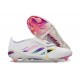 Scarpa Adidas Predator 26 Elite FT FG Bianco Rosa