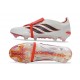 Scarpa Adidas Predator 26 Elite FT FG Bianco Nero Rosso