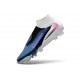 Nike Phantom 6 Elite High FG Blu Racer Rosa Blast Bianco