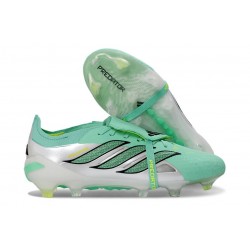 Scarpa Adidas Predator 26 Elite FT FG Verde Argento