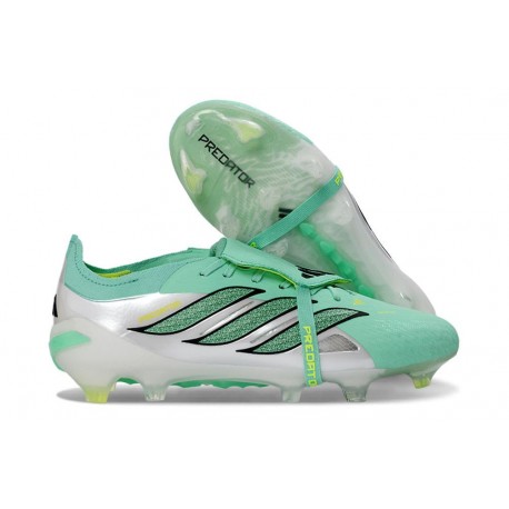 Scarpa Adidas Predator 26 Elite FT FG Verde Argento