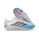 Scarpe da Calcio Adidas Predator Elite L FG Bianco Blu Nero