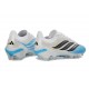 Scarpe da Calcio Adidas Predator Elite L FG Bianco Blu Nero