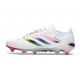 Scarpe da Calcio Adidas Predator Elite L FG Bianco Rosa