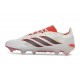 Scarpe da Calcio Adidas Predator Elite L FG Bianco Rosso Nero